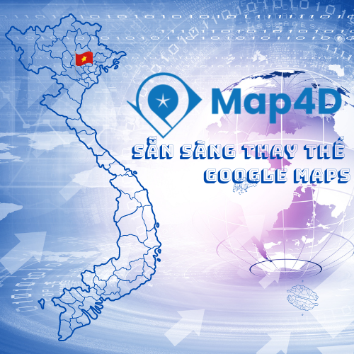 Map4D - Giải pháp thay thế hoàn hảo Google Map tại Việt Nam - 01