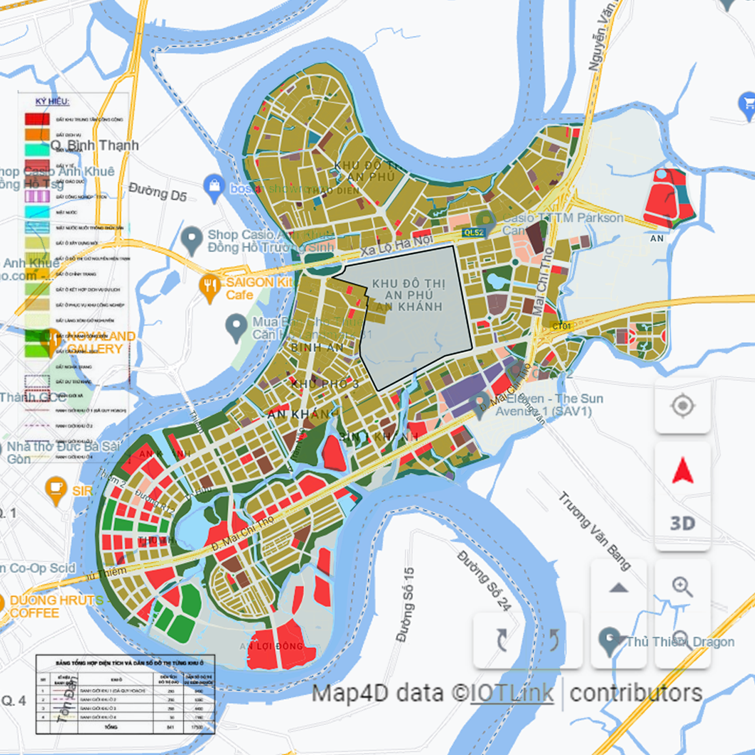 Map4D - Bản đồ quy hoạch đô thị thông minh