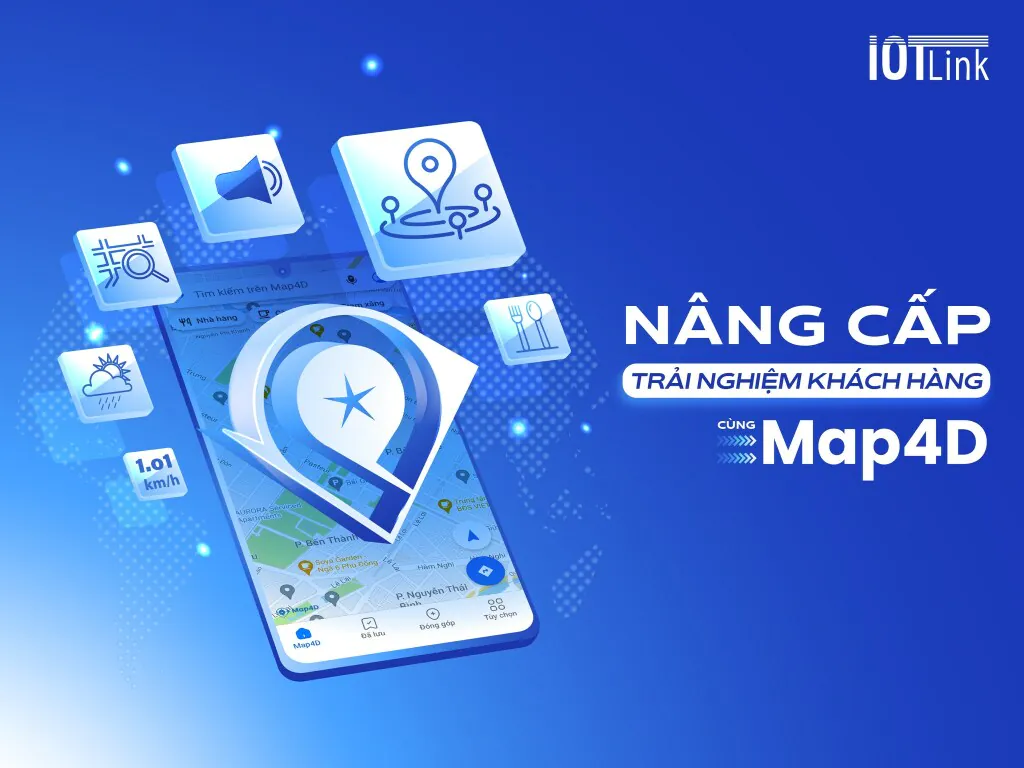 Map4D - Cập nhật dữ liệu chính xác và nhanh chóng