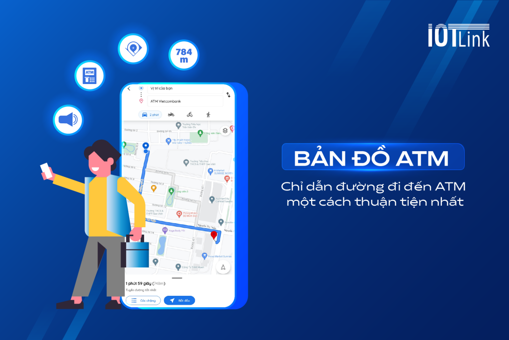 Tra cứu bản đồ ATM Map4D trên máy tính và điện thoại đơn giản nhất