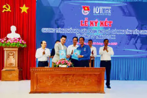 Lễ ký kết và hợp tác giữa Tỉnh đoàn Tiền Giang và Công ty TNHH Giải pháp Công nghệ IOTLink