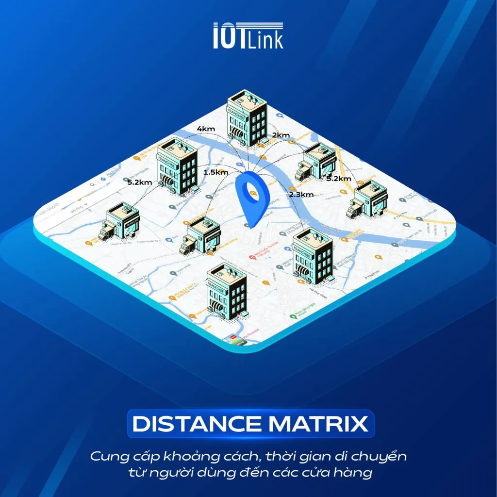 API Distance Matrix