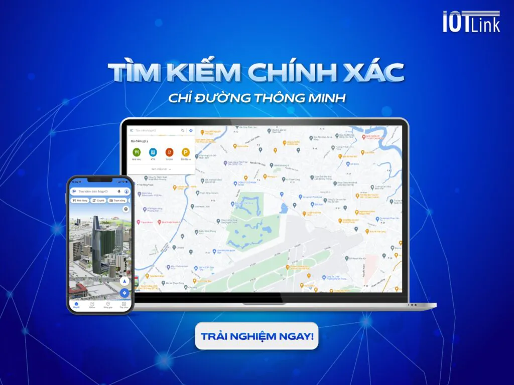 Map4D - Định vị bản đồ chỉ đường nhanh chóng và chính xác