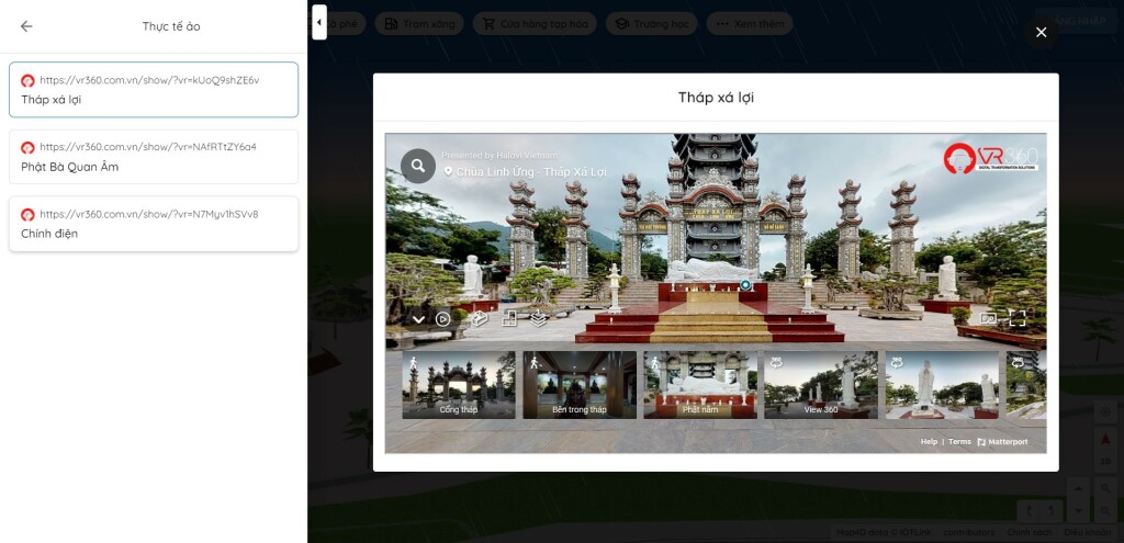 Công nghệ VR360 Chùa Linh Ứng Bài Bụt - Đà Nẵng