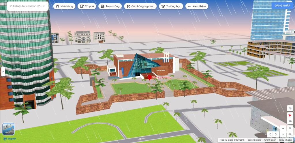 Mô hình 3D Bảo tàng Đà Nẵng