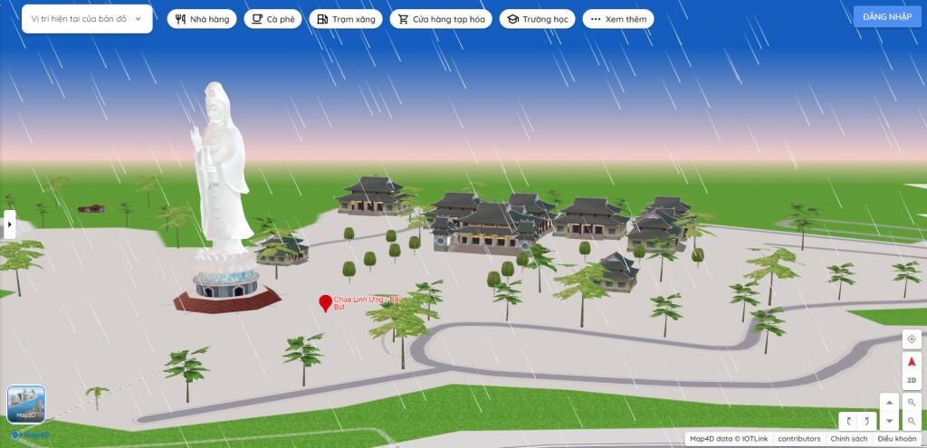 Mô hình 3D Chùa Linh Ứng Bài Bụt - Đà Nẵng
