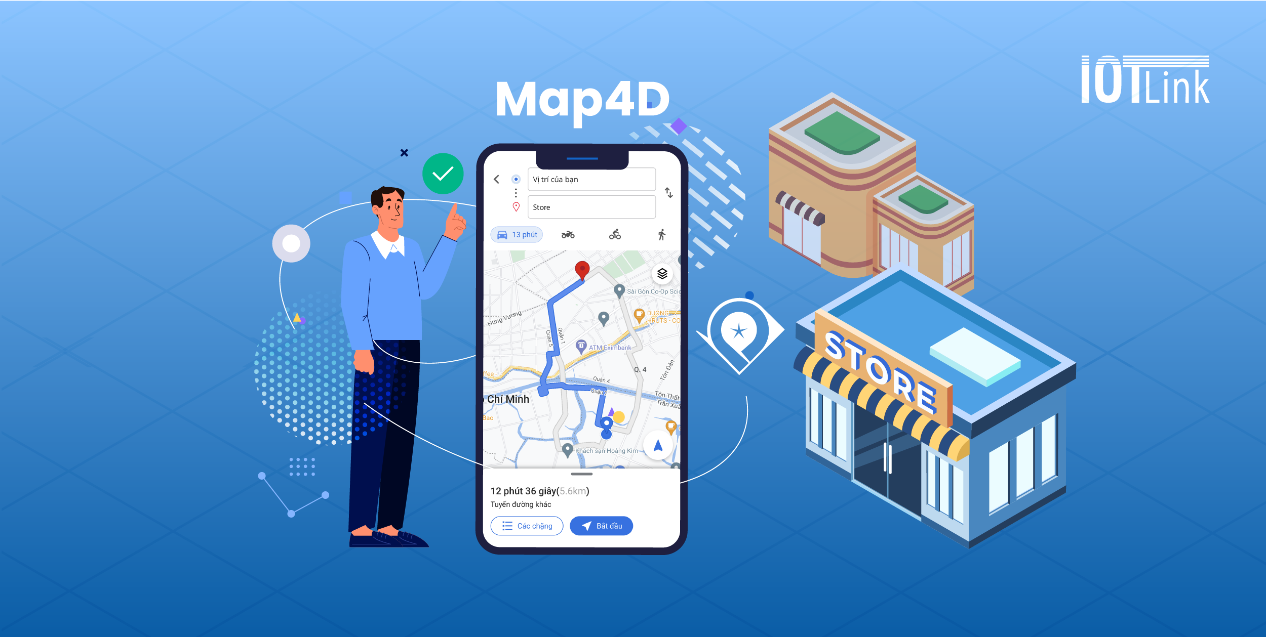 Map4D - giải pháp kinh doanh đem cửa hàng của bạn nằm trong tầm tay khách hàng