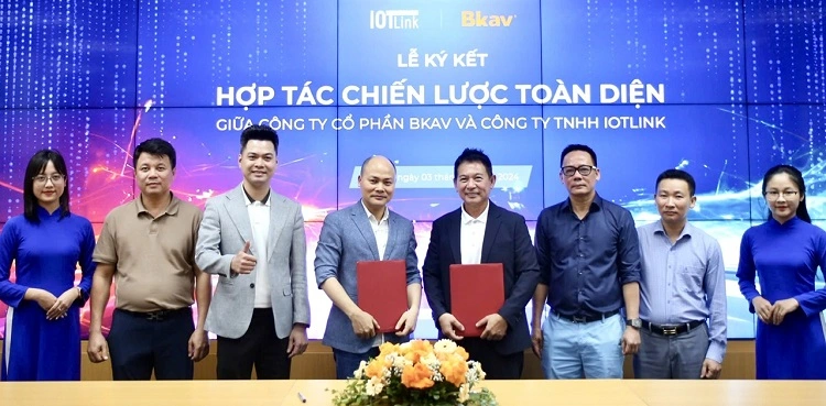 IOTLINK và BKAV ký kết hợp tác chiến lược toàn diện