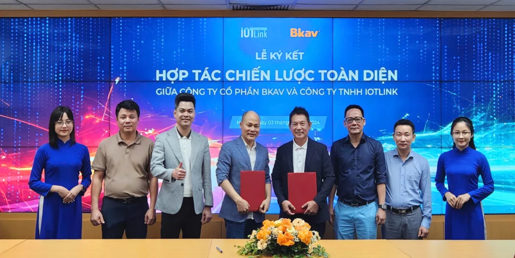 IOTLINK và BKAV ký kết hợp tác chiến lược toàn diện