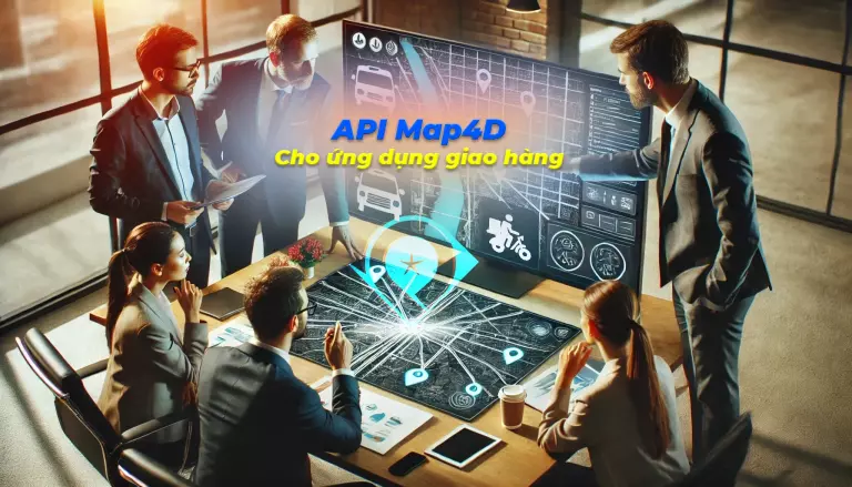 Tích hợp api bản đồ số Map4D vào ứng dụng giao hàng