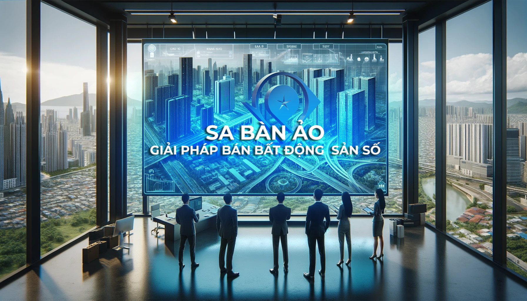 Bản đồ số 3D - Sa bàn ảo cho ngành Bất động sản